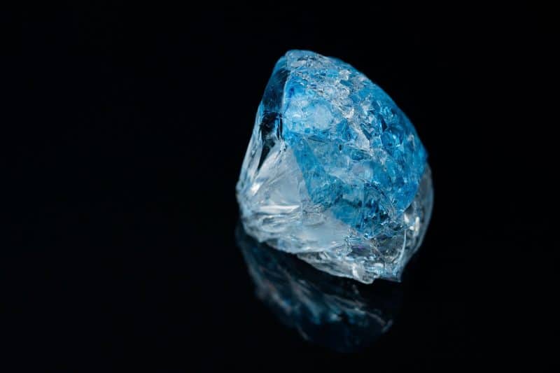 blue shiny diamond