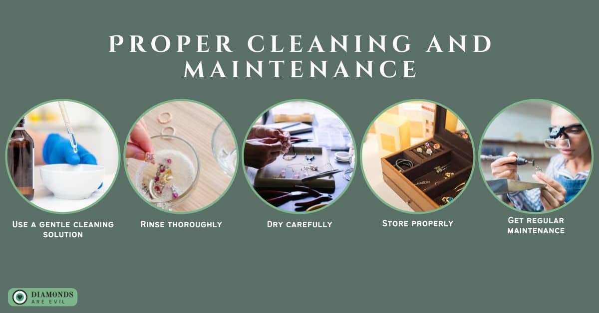 Proper cleaning and maintenance