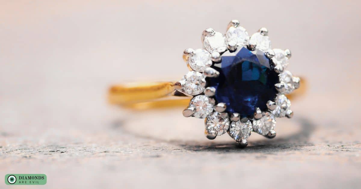 Adding accent stones or using diamond alternatives