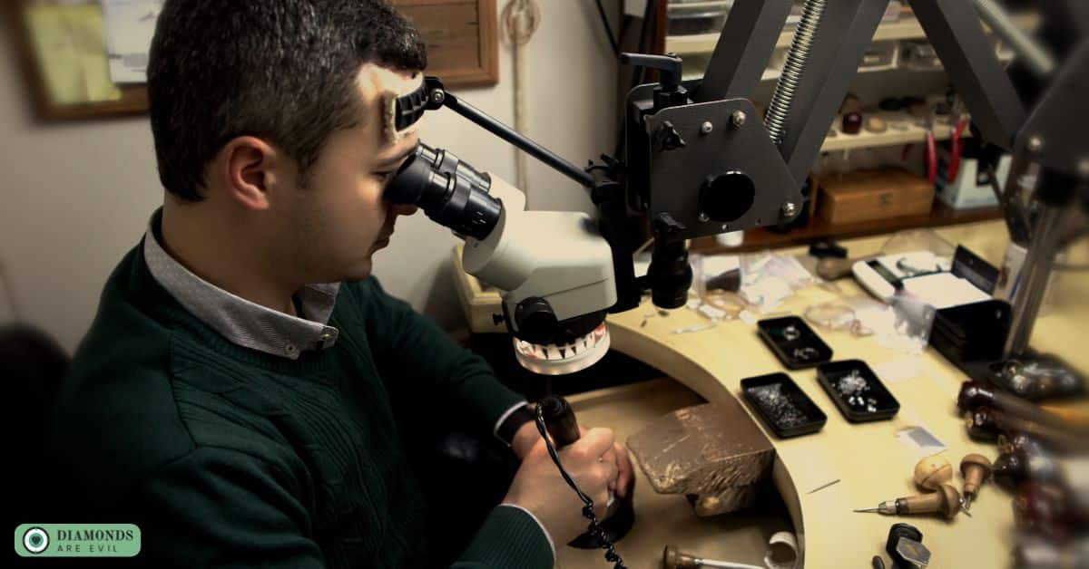 Setting the Stones in Metal or Other Materials