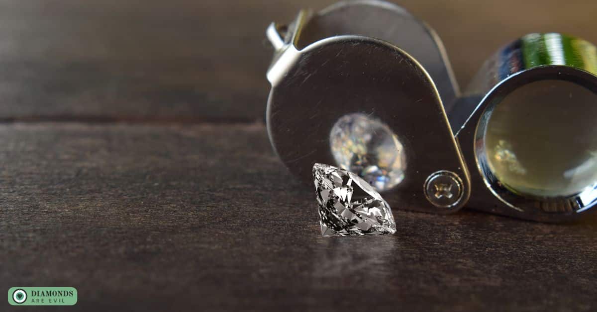The geological process of diamond formation
