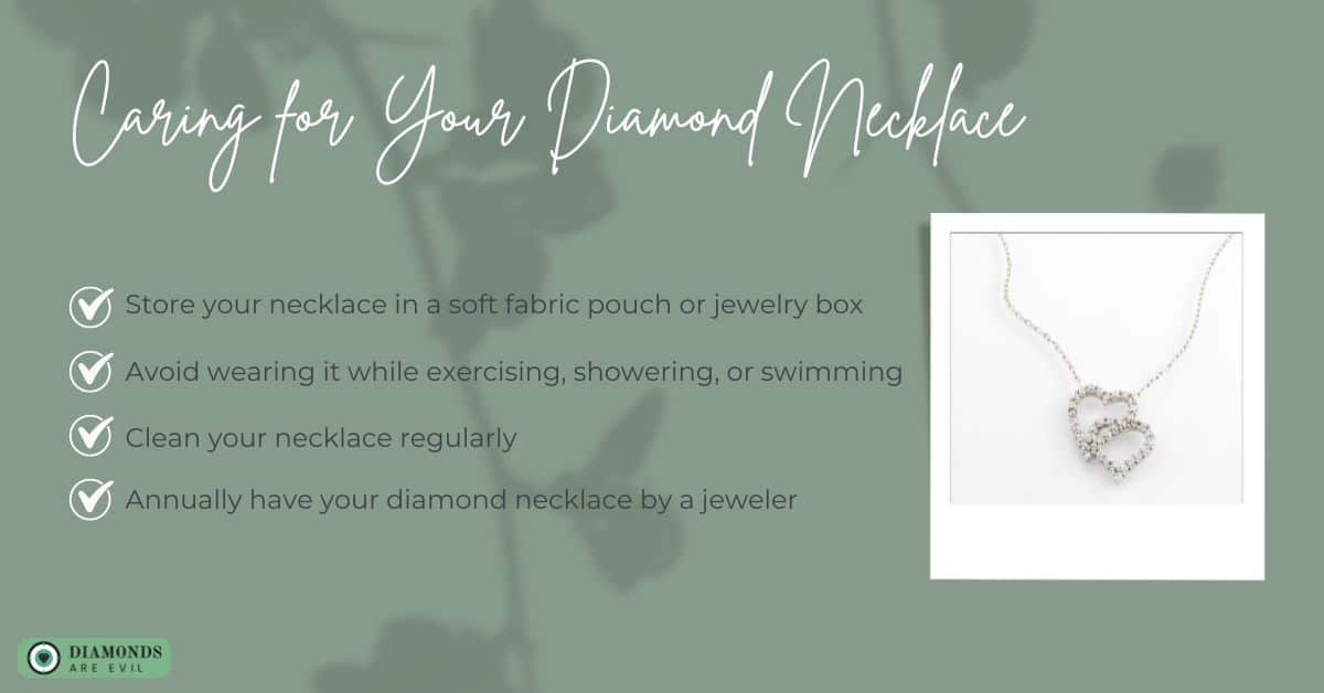 Caring for Your Diamond Necklace