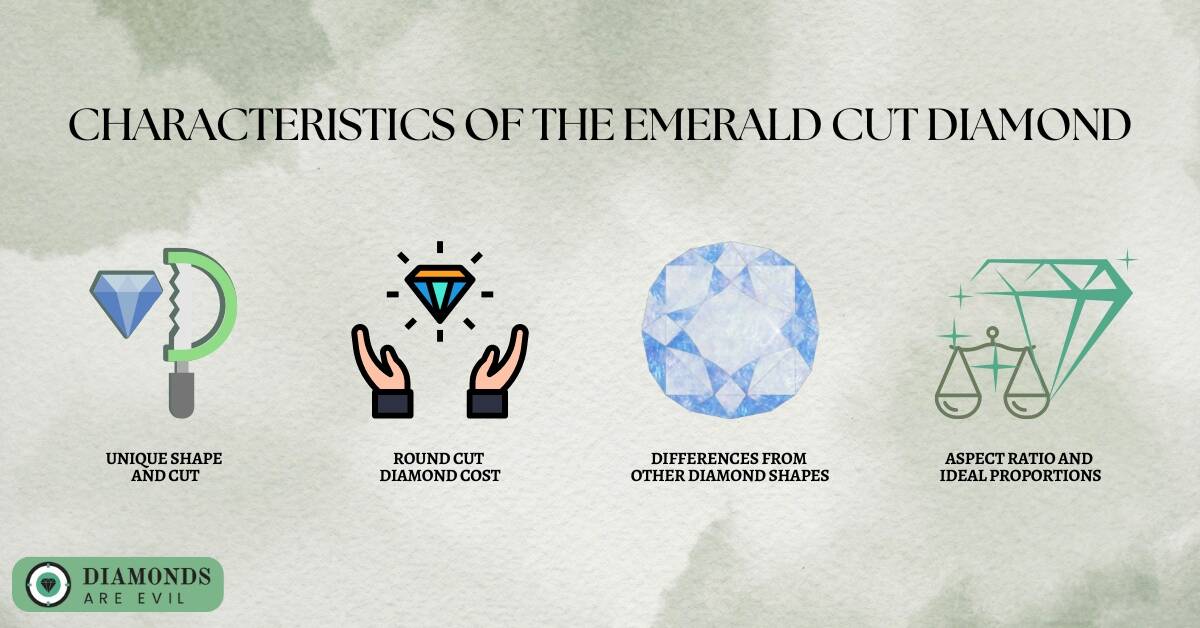 Characteristics of the Emerald Cut Diamond