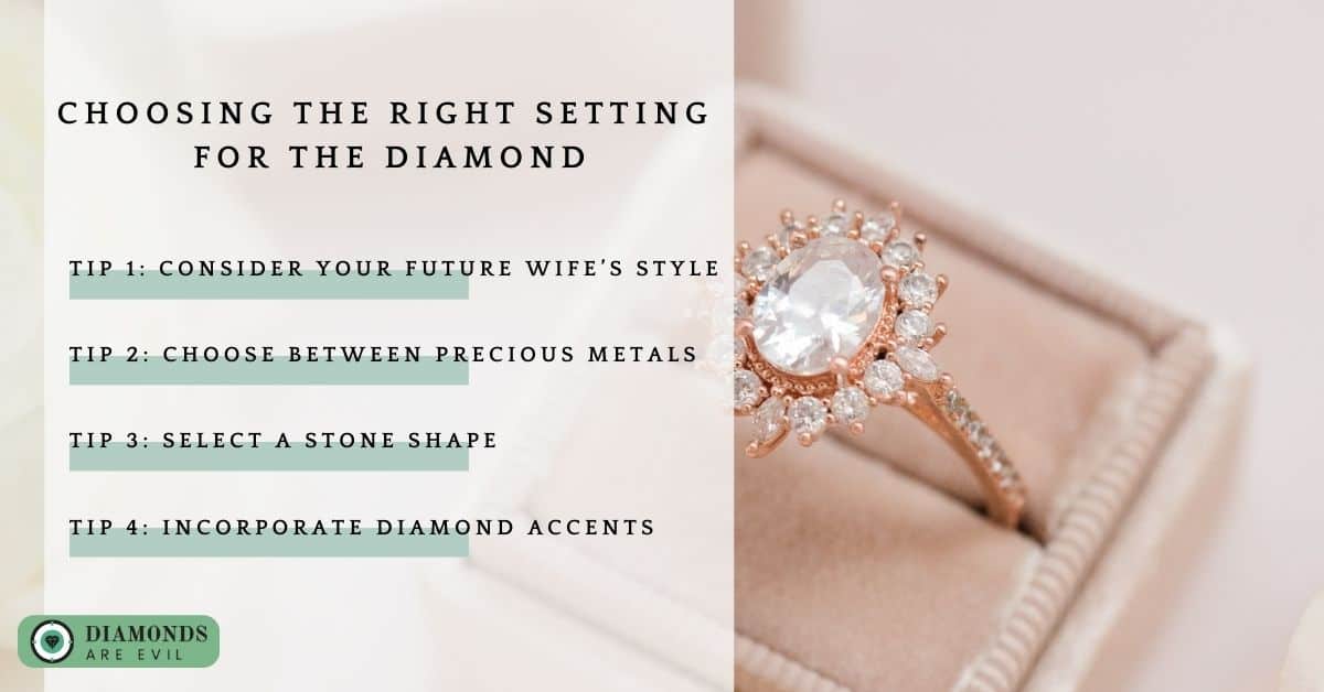 Choosing the Right Setting for the Diamond