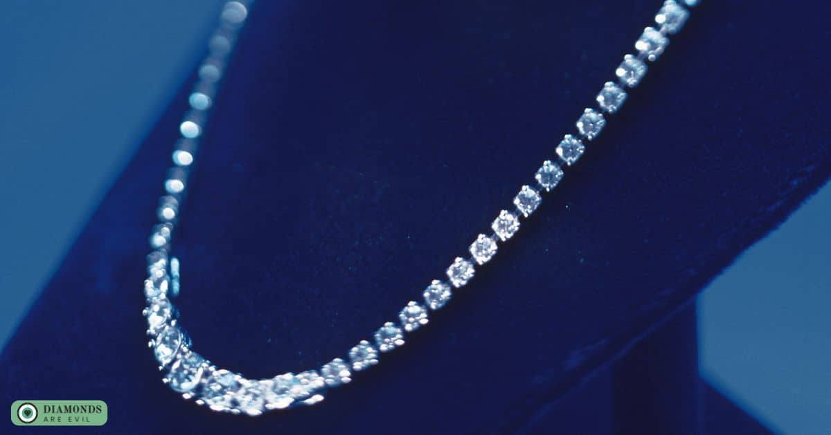 Classic Diamond Tennis Necklace