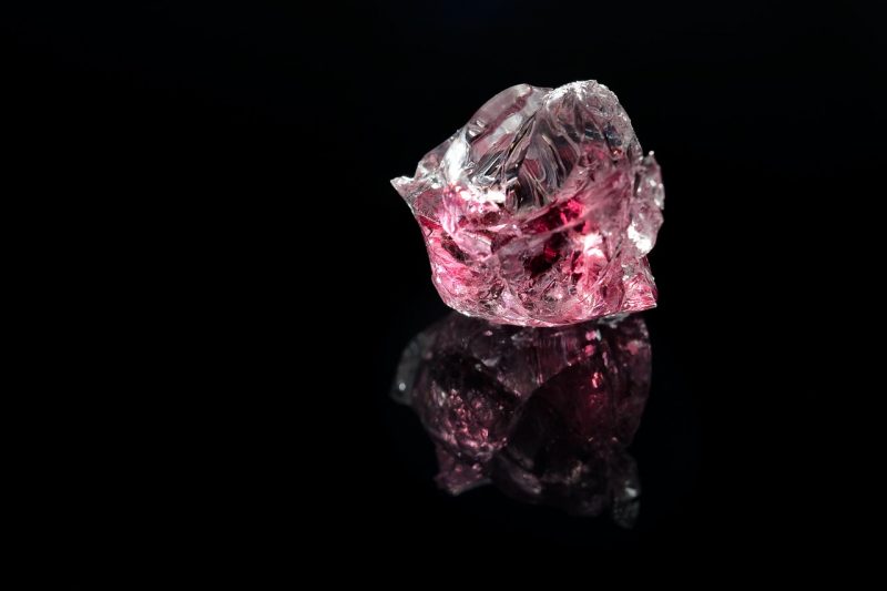 red shiny diamond