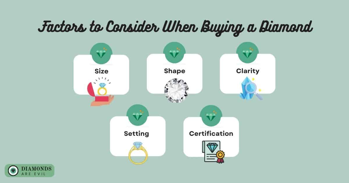 Factors to Consider When Buying a Diamond