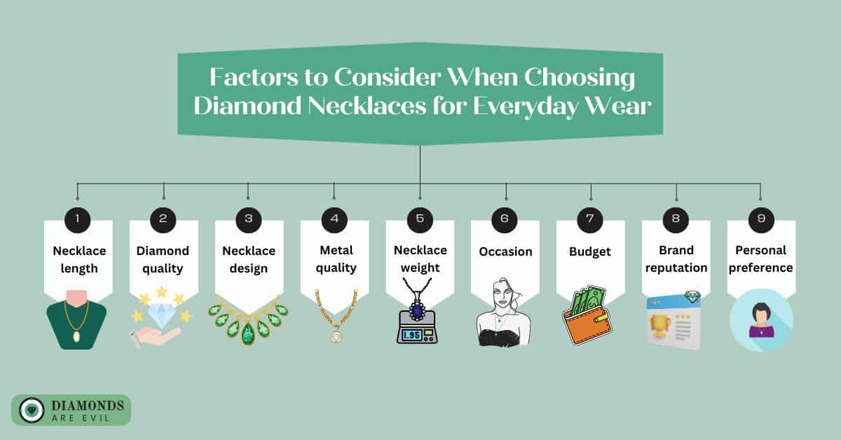 Benefits of Wearing Diamond Necklaces for Everyday Wear