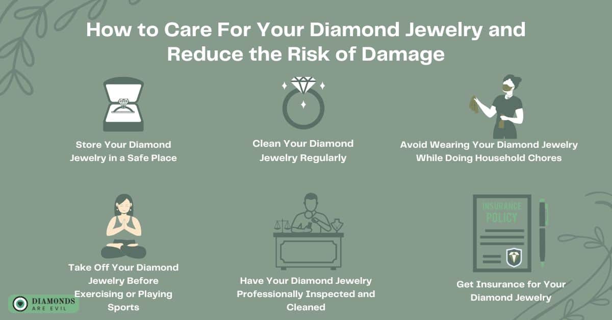How to Care For Your Diamond Jewelry and Reduce the Risk of Damage(1)