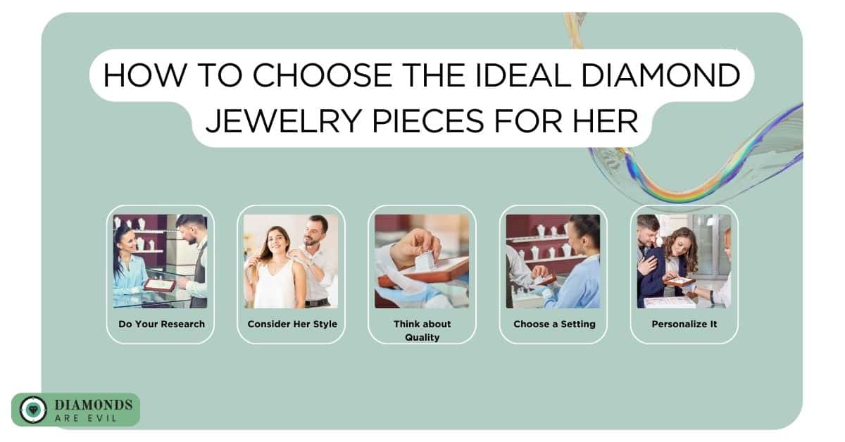 How to Choose the Ideal Diamond Jewelry Pieces for Her