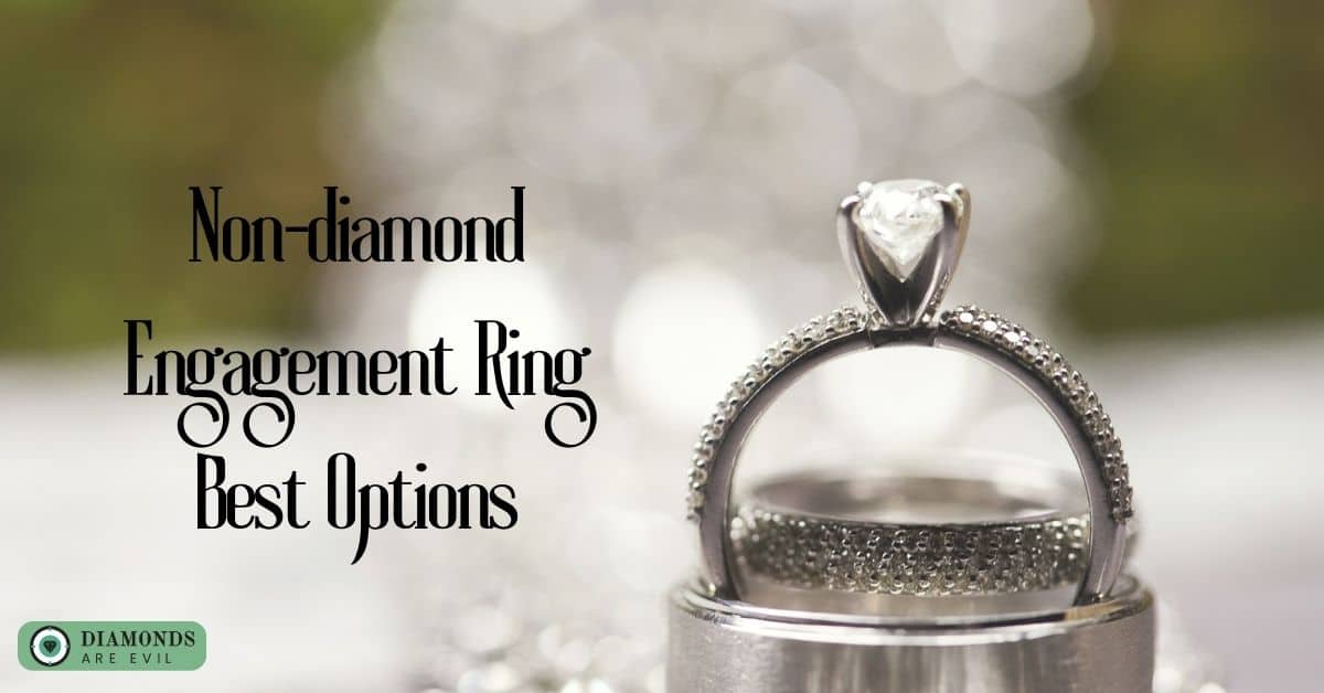  Non-diamond Engagement Ring Best Options