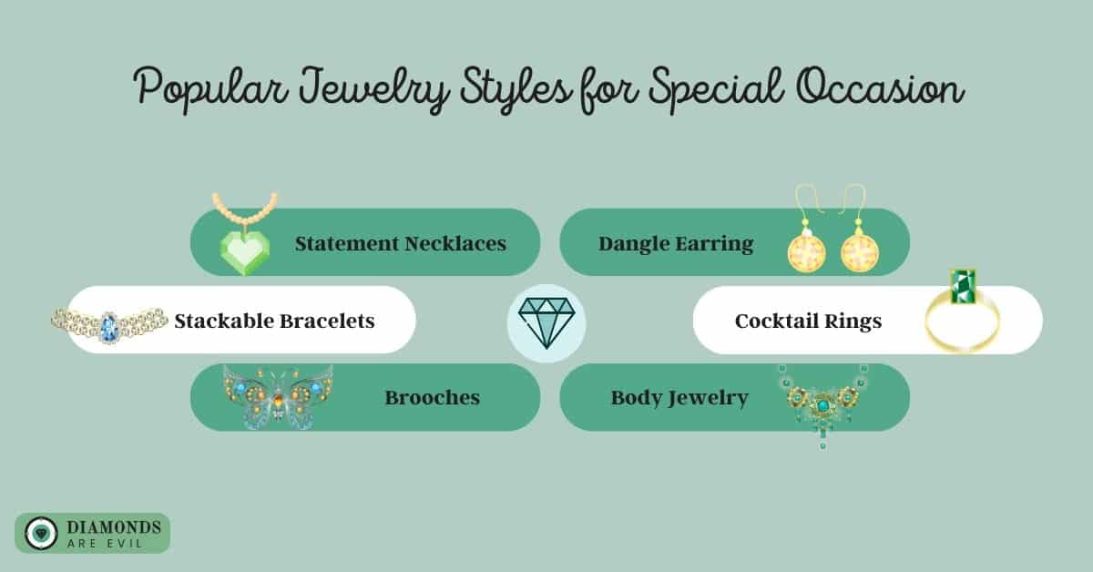 Popular Jewelry Styles for Special Occasion