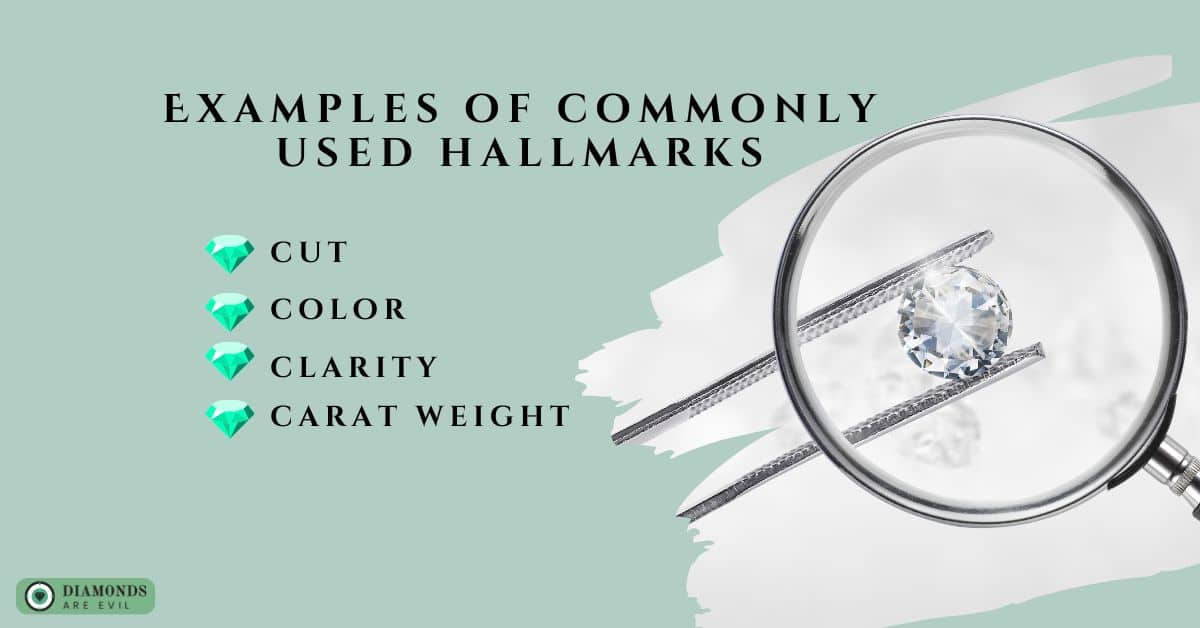 Examples of commonly used hallmarks