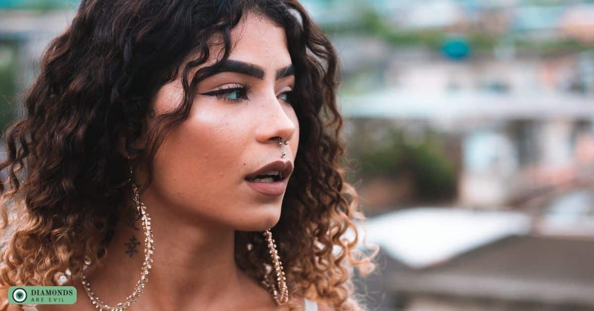 Sparkling Elegance of a Diamond Nose Ring for Special Occasions
