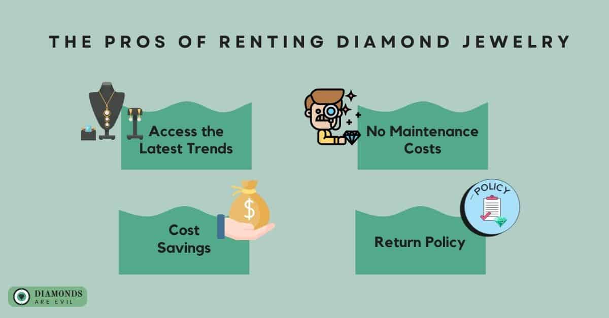 The Pros of Renting Diamond Jewelry