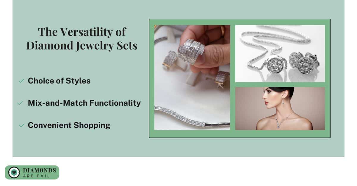 The Versatility of Diamond Jewelry Sets