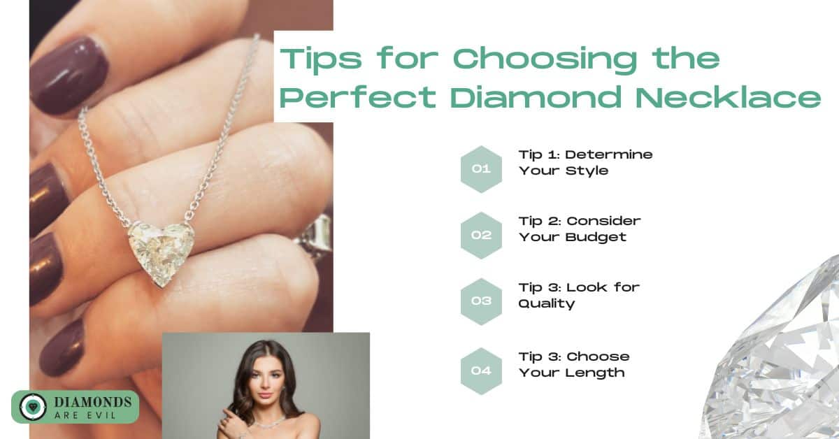 Tips for Choosing the Perfect Diamond Necklace