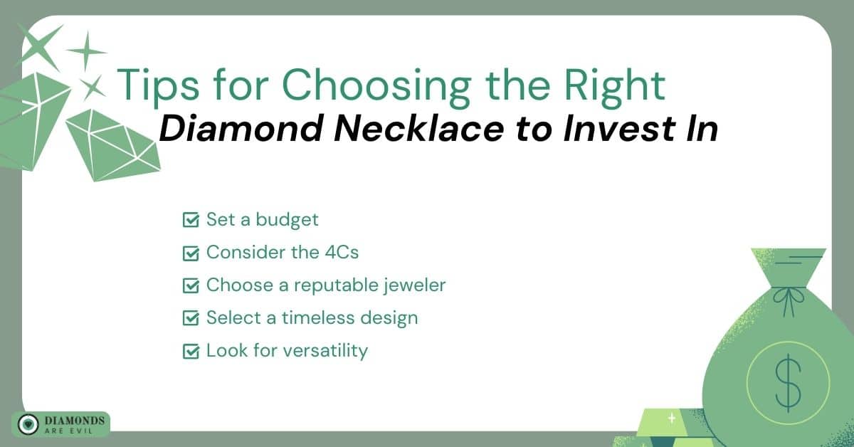 Tips for Choosing the Right Diamond Necklace to Invest In