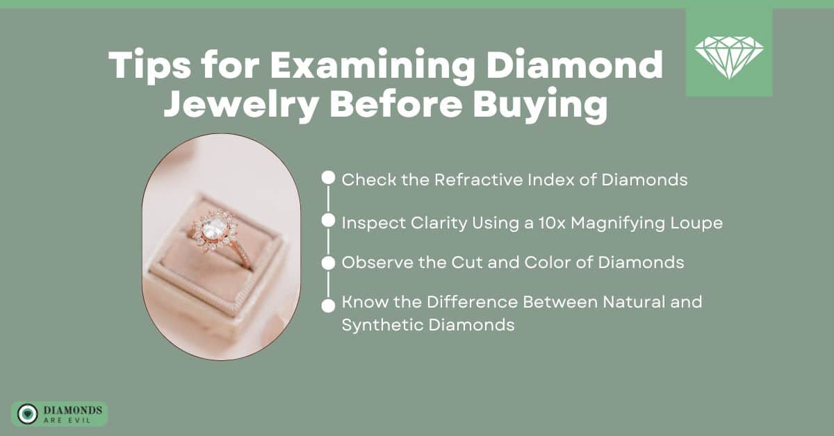 Tips for Examining Diamond Jewelry Before Buying