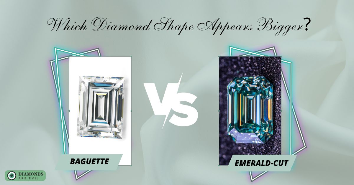 Which Diamond Shape Appears Bigger