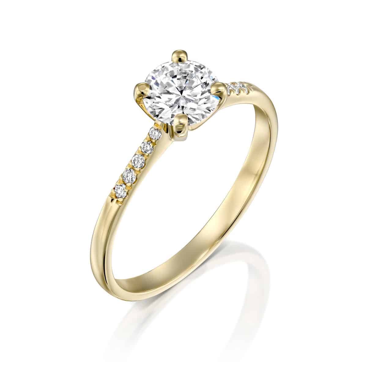Andrea Lab Grown Diamond Engagement Ring - main
