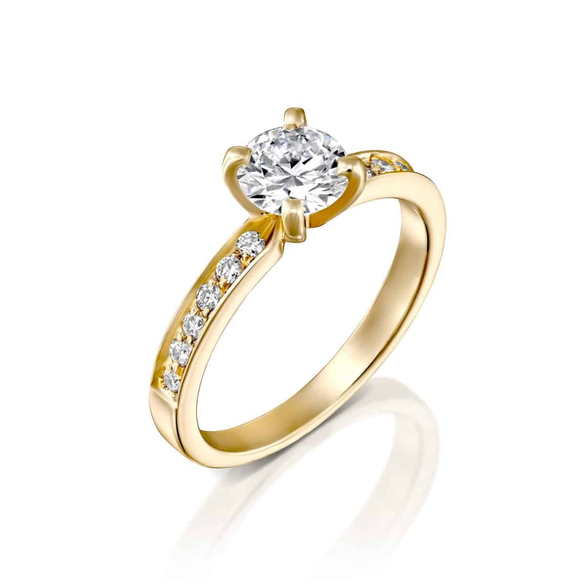 "Lena" - Lab Grown Diamond Engagement Ring 1.10ct. - main