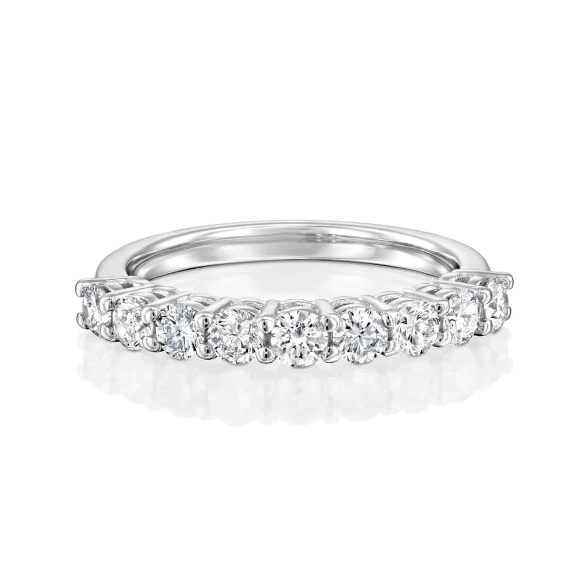Inlay Lab Grown Diamond Engagement Ring 0.85ct. - lay Inlay Lab Grown Diamond Engagement Ring 0.85ct. - lay