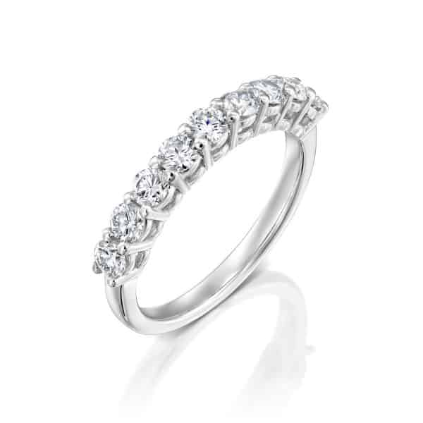 Inlay Lab Grown Diamond Engagement Ring 0.85ct. - main