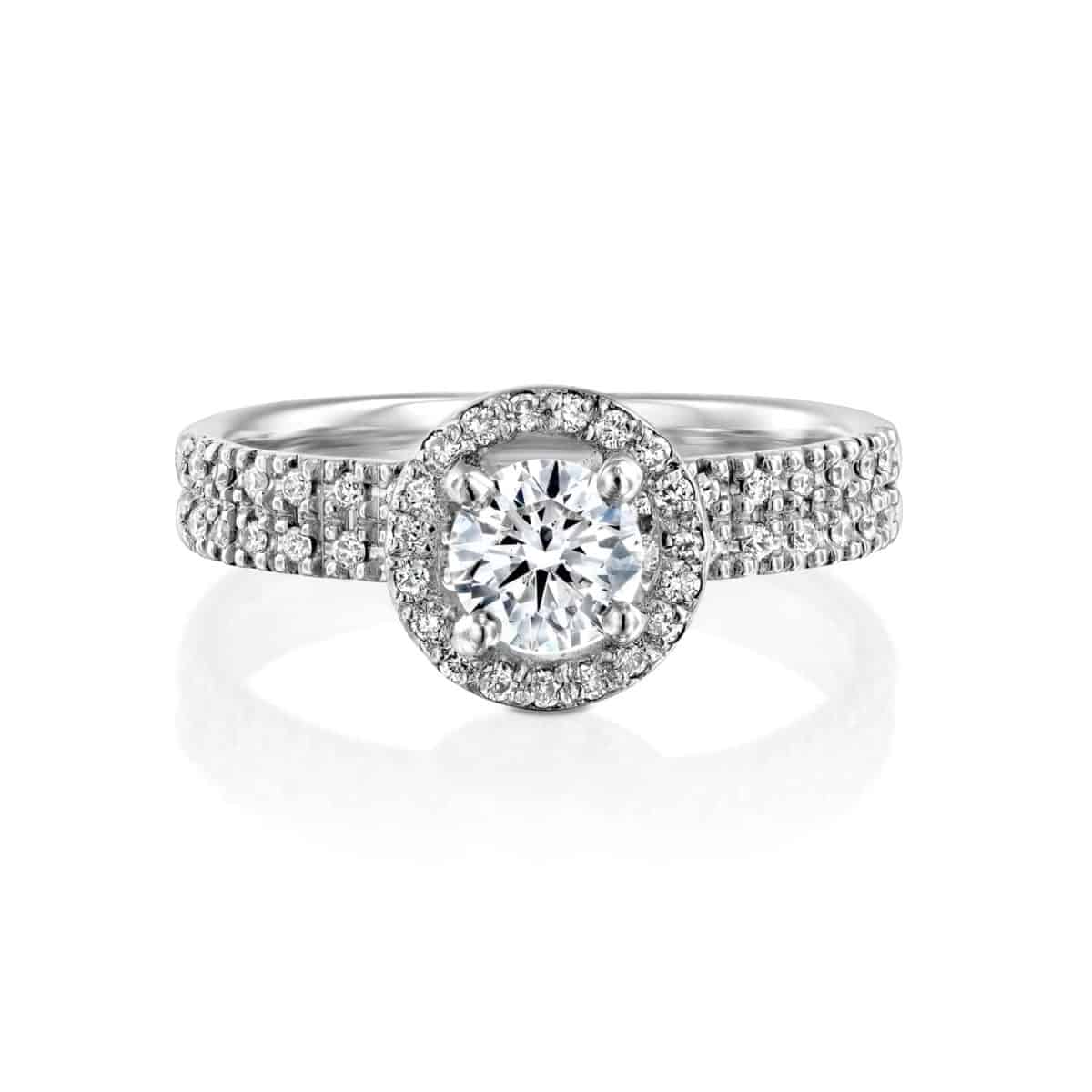 1.41 carat diamond engagement ring "Alexis"