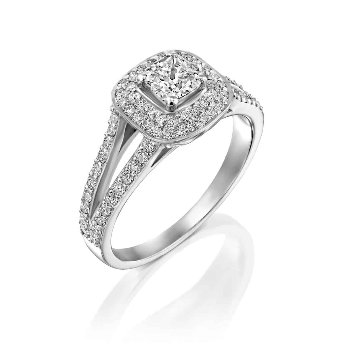 1.41 carat diamond engagement ring "Alexis"