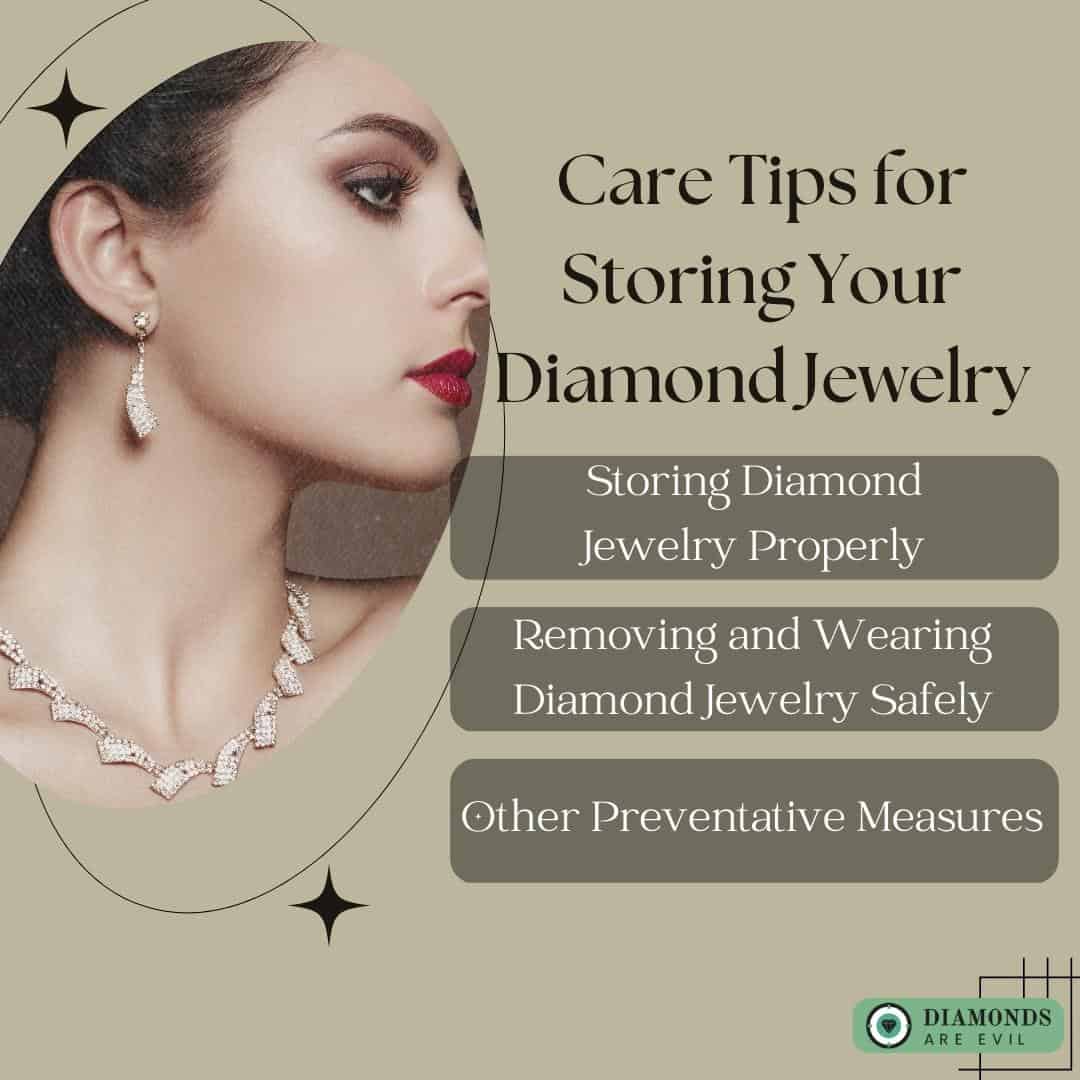 Care Tips for Storing Your Diamond Jewelry