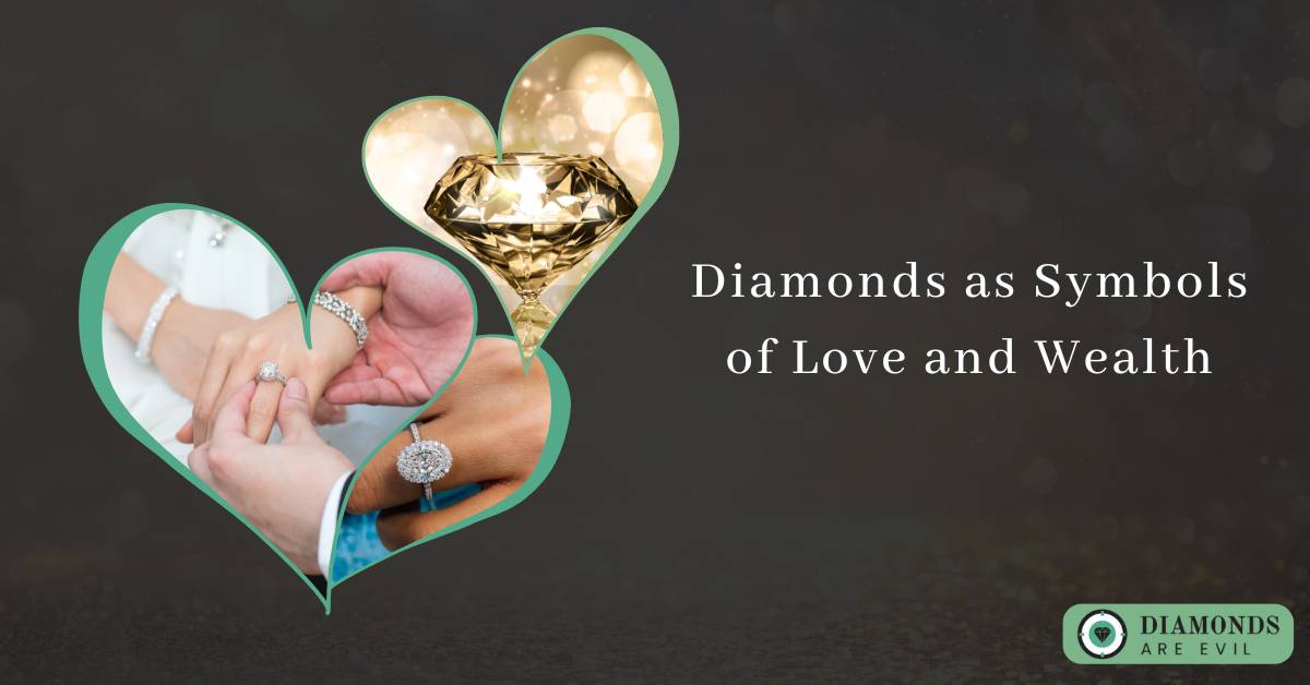 Diamonds as Symbols of Love and Wealth