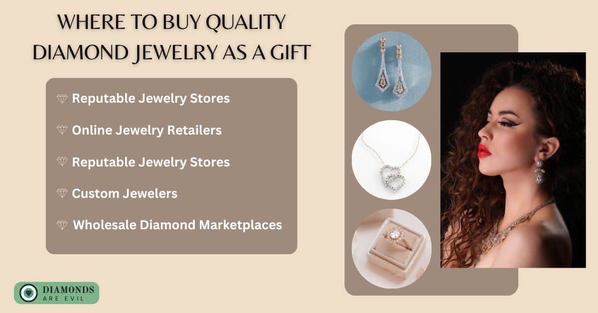 Where to Buy Quality Diamond Jewelry as a Gift