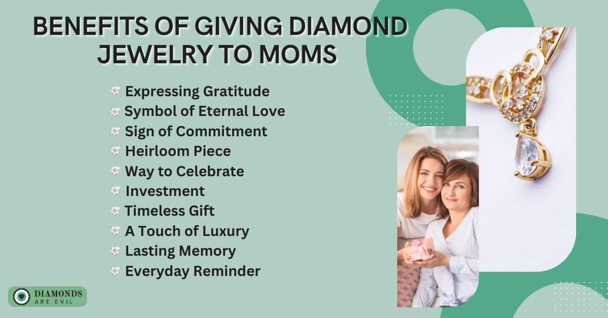 Benefits of Giving Diamond Jewelry to Moms