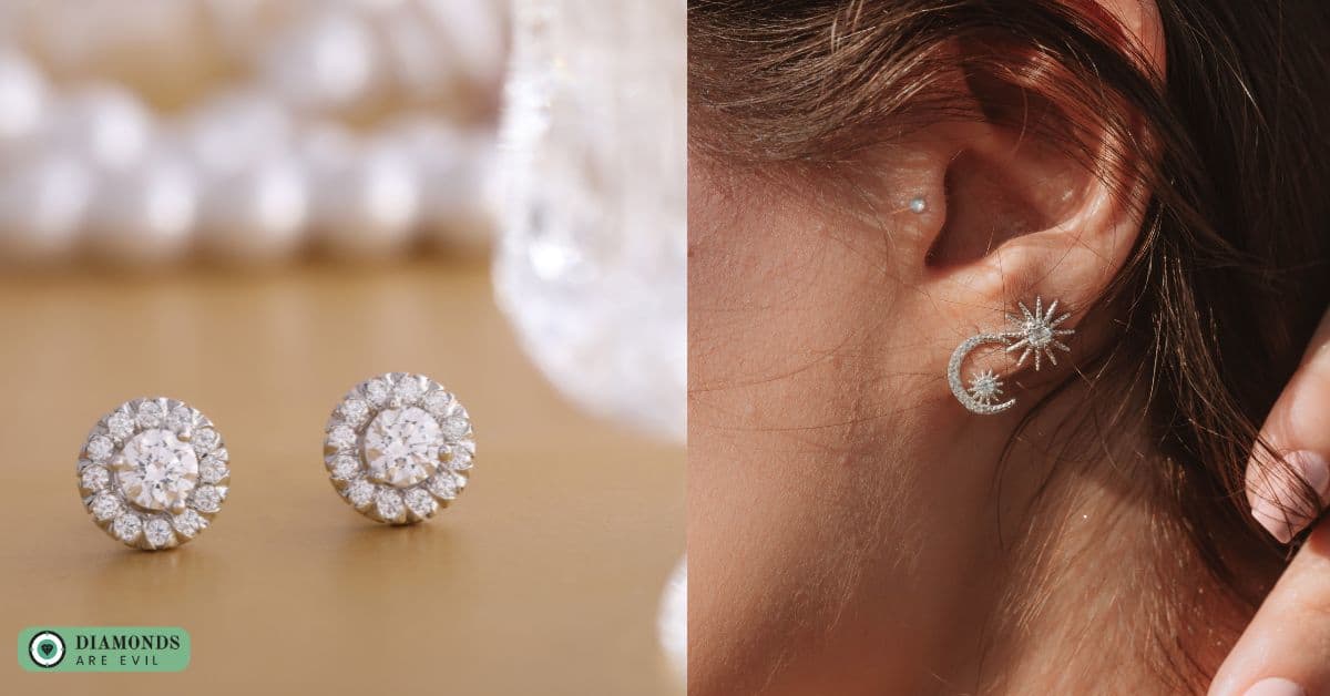 Diamond Stud Earrings