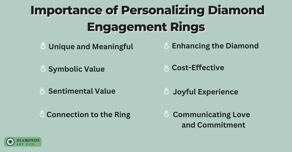 Importance of Personalizing Diamond Engagement Rings