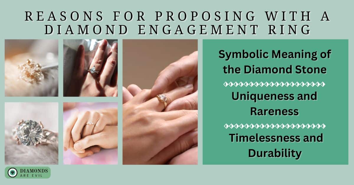 Reasons for Proposing With a Diamond Engagement Ring