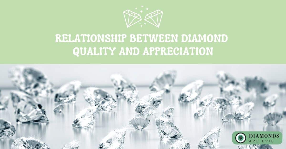 Relationship Between Diamond Quality and Appreciation