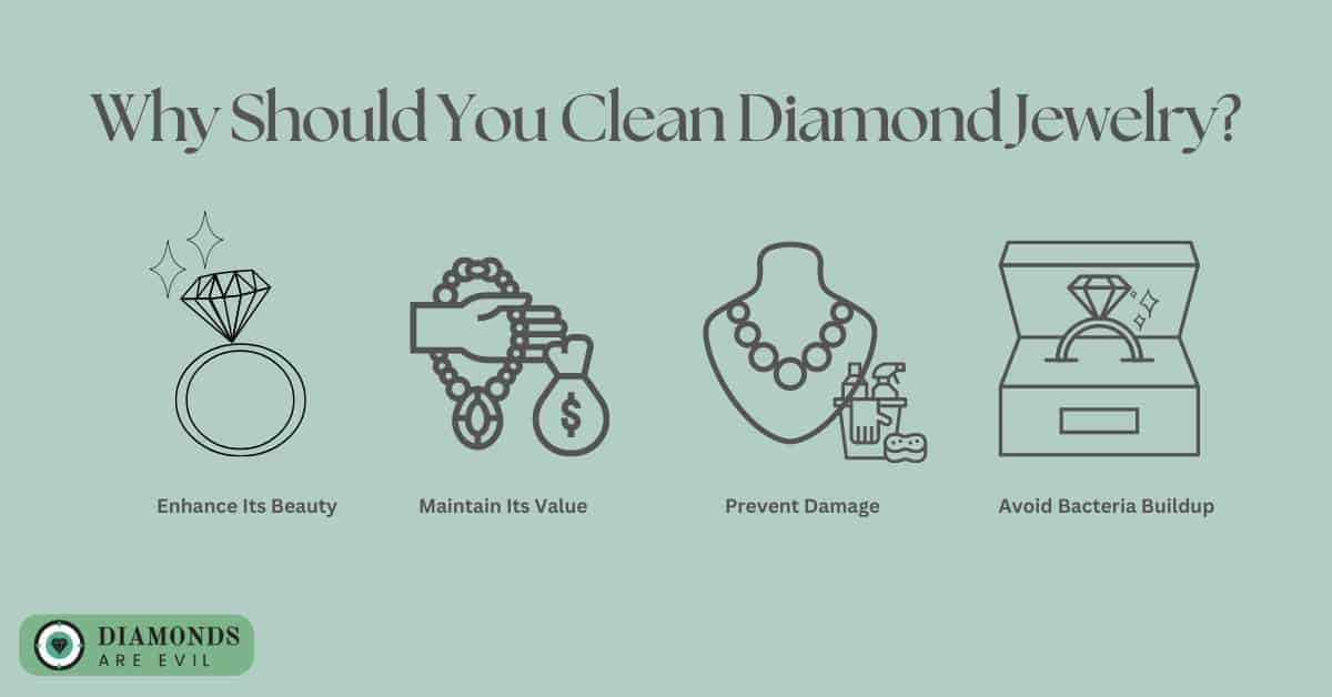 Why Should You Clean Diamond Jewelry