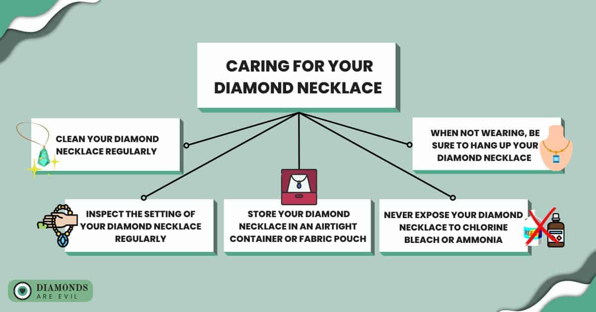 Caring for Your Diamond Necklace