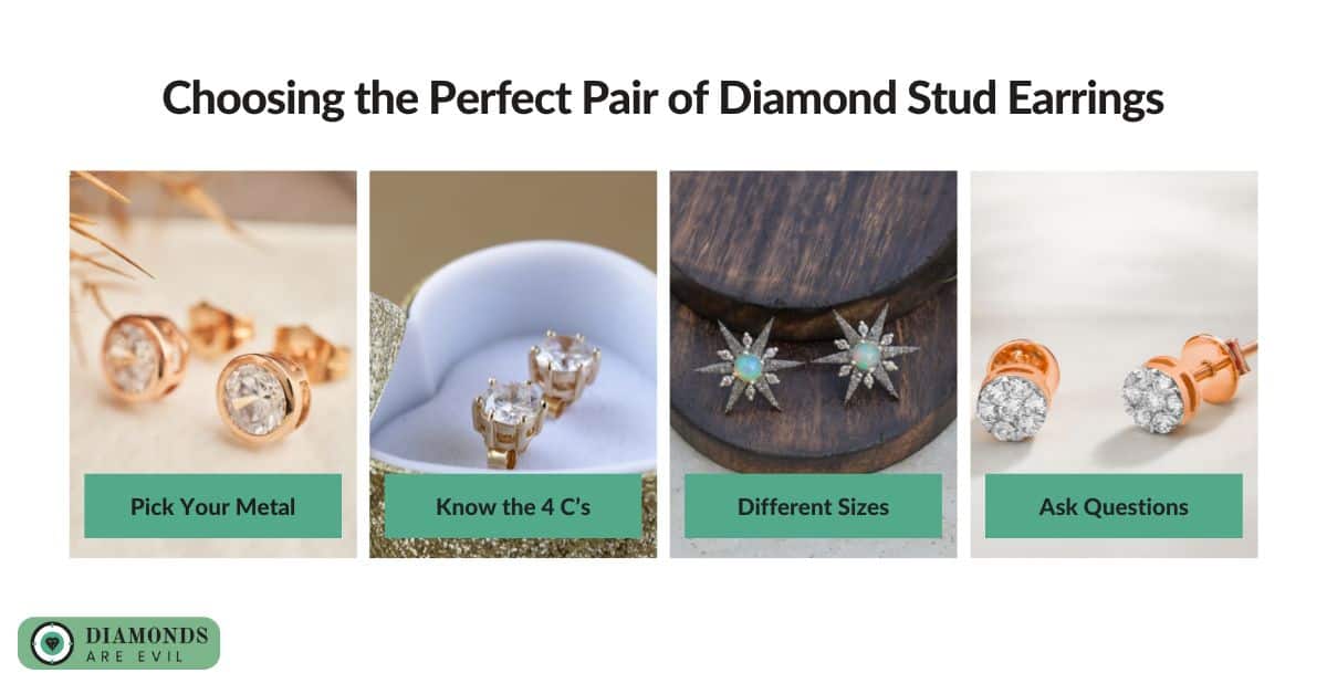 Choosing the Perfect Pair of Diamond Stud Earrings