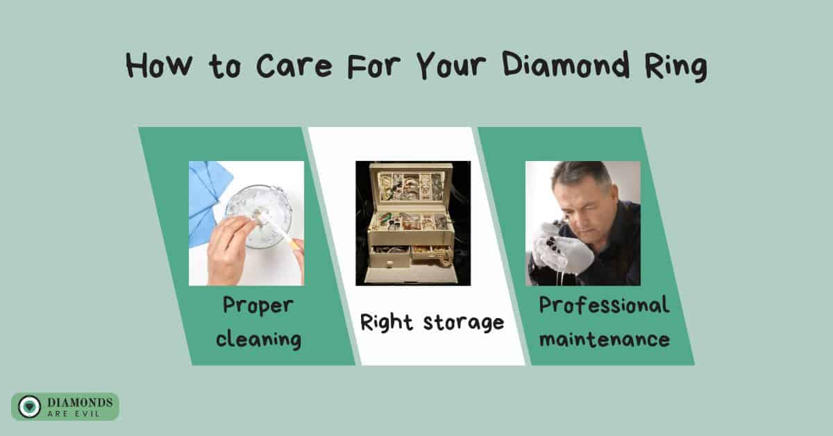 How to Care For Your Diamond Ring