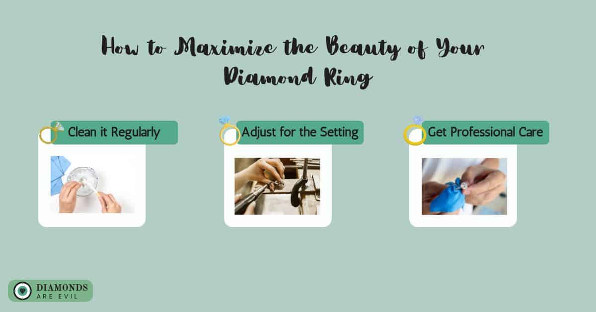 How to Maximize the Beauty of Your Diamond Ring