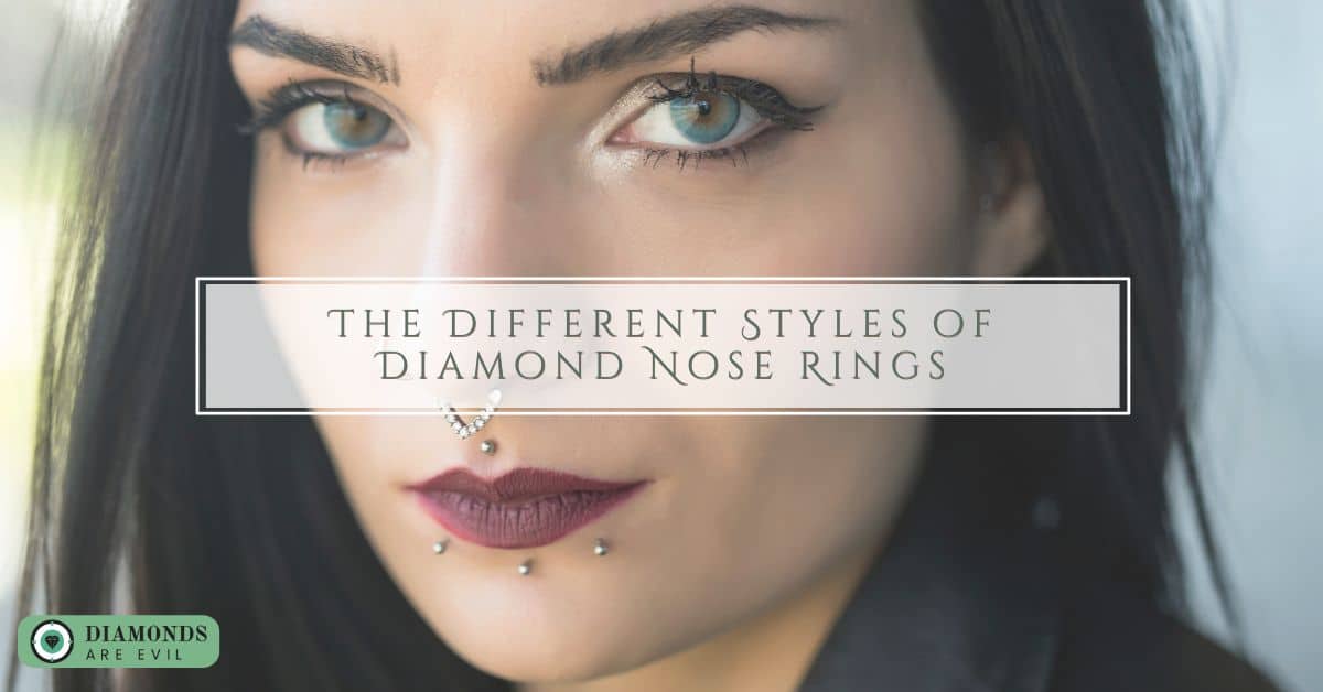 The Different Styles of Diamond Nose Rings