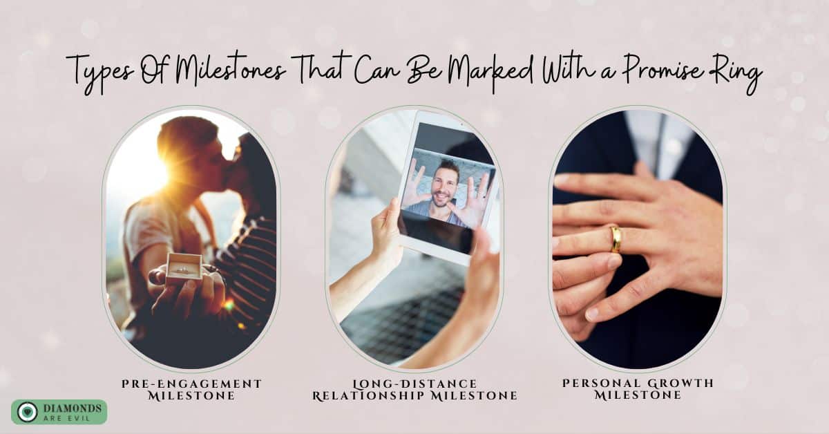 Types Of Milestones That Can Be Marked With a Promise Ring