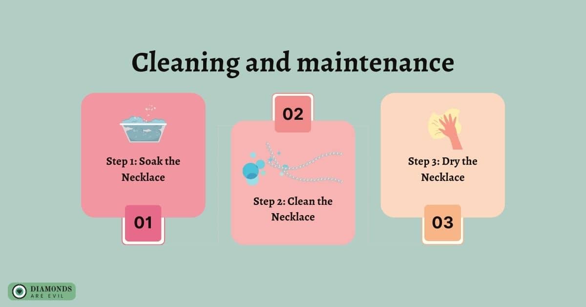 Steps on Caring for Your Diamond Necklace