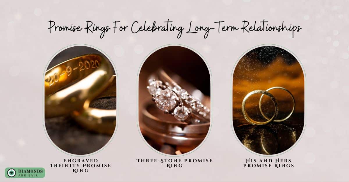 Promise Rings For Celebrating Long-Term Relationships