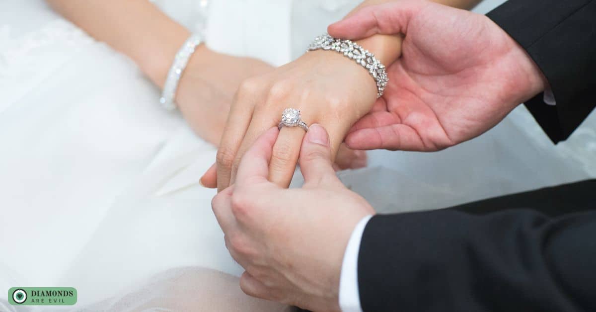 Wearing Clean Diamond Jewelry