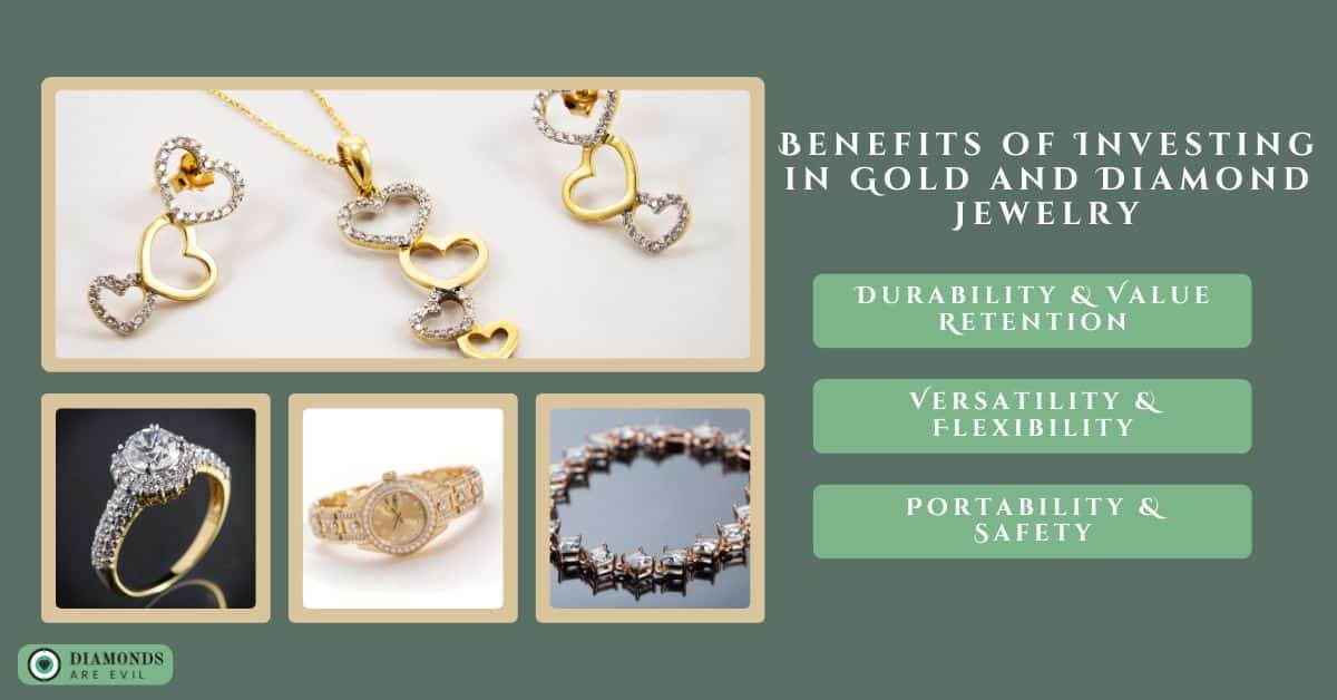 Benefits of Investing in Gold and Diamond Jewelry