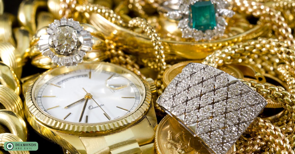 Luxury of Gold and Diamond Jewelry